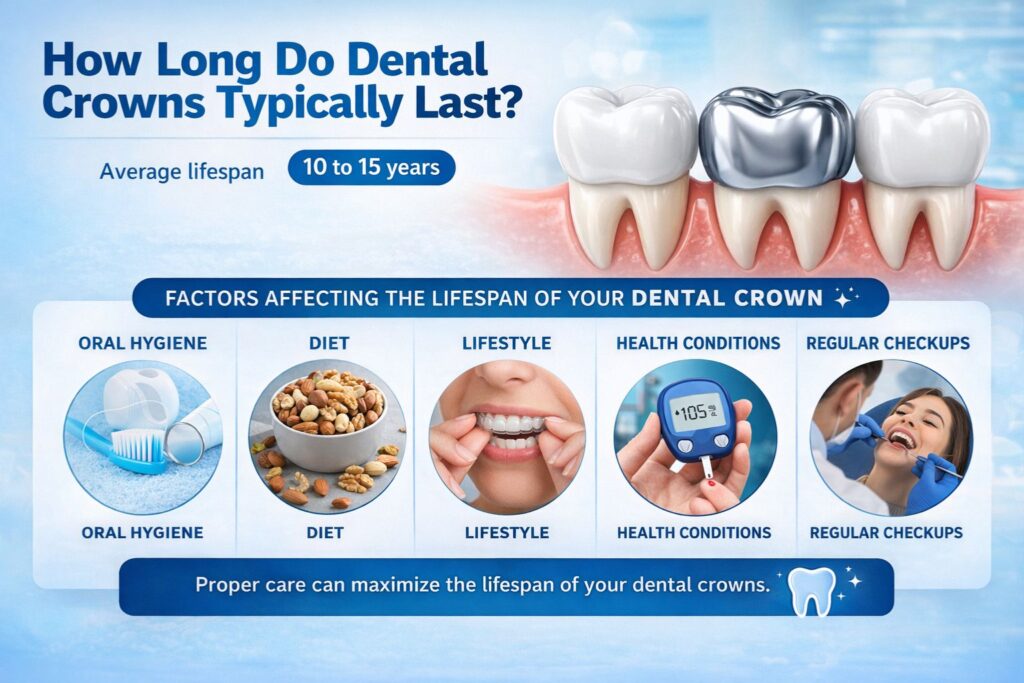 learn about the durability of dental crowns